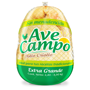 pollo extra grande ave campo